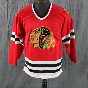 Chicago Blackhawks Jersey (VTG) - 1980s Away by CCM - Men's Small